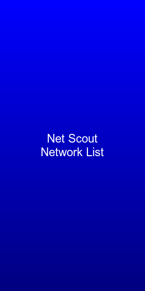 Net Scout Screenshot - Network List